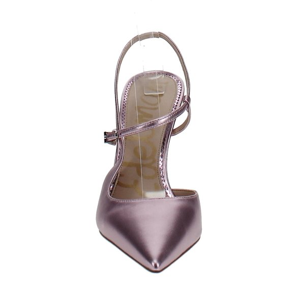 Sam Edelman AYLA Strappy Metallic Slingback Pumps - Picture 10 of 10